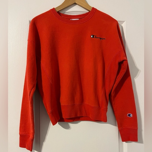 Champion Tops - NWOT CHAMPION | Reverse Weave Sweatshirt | Orange | Small